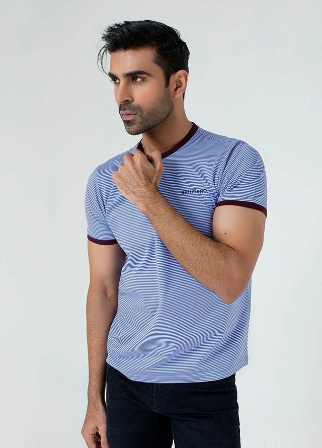 Brumano Cotton  T-Shirt for Men -  BRM-2308