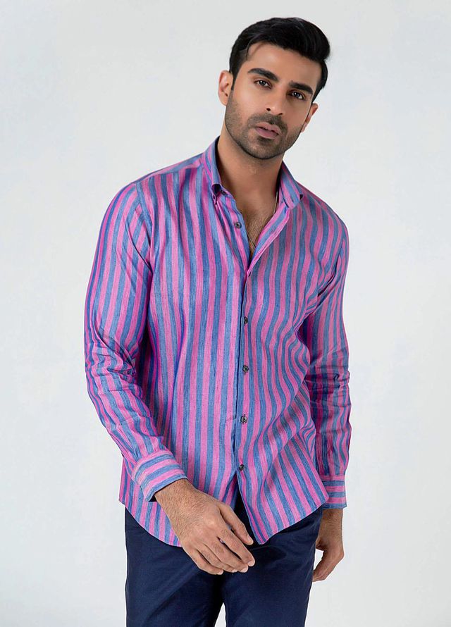 Brumano Linen  Shirt for Men -  BRM-2128