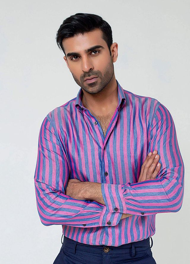 Brumano Linen  Shirt for Men -  BRM-2128