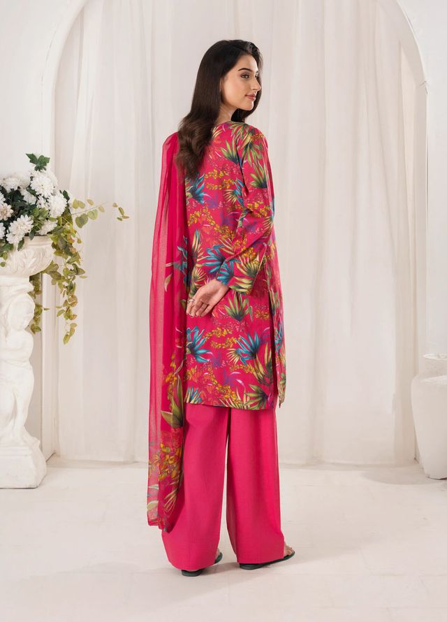 Chirpy Cherry by Feathers Pret Printed Lawn 3 Piece Suit Mirvyn