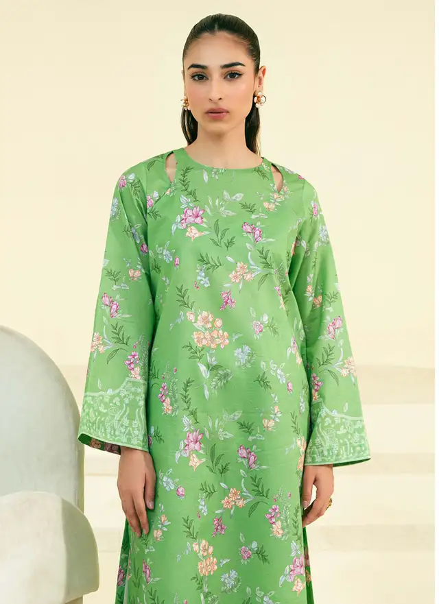 Daffodils by Seran Printed Lawn Suit Unstitched 2 Piece SRN24D D-05 Harper - Summer Collection