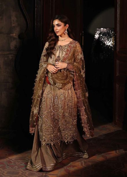 Dastan E Jashan by Charizma Embroidered Chiffon Suits Unstitched 4 Piece CRZ25DF DJW5-02 - Formals Collection