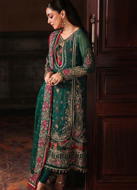 Dastan E Jashan by Charizma Embroidered Chiffon Suits Unstitched 4 Piece CRZ25DF DJW5-06 - Formals Collection