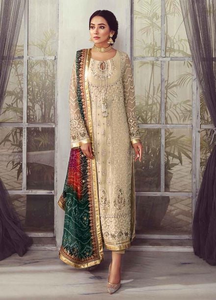 Dastan-e-Jashan By Charizma Embroidered Chiffon Suits Unstitched 3 Piece CRZ22DJ DJW 02 - Formal Collection