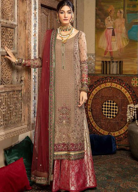 Dastan-e-Jashan By Charizma Embroidered Chiffon Suits Unstitched 3 Piece CRZ22DJ DJW 07 - Formal Collection
