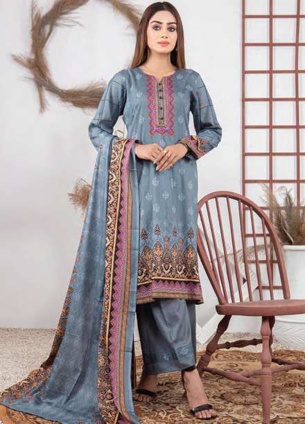 Five Star Printed Lawn Suit Unstitched 3 Piece FS22SL D-116A - Summer Collection