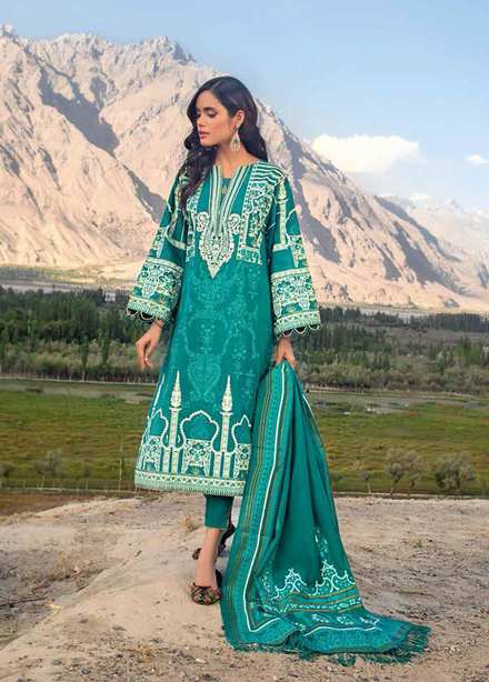 Pure Joy of Winter By Gul Ahmed Embroidered Khaddar Suits Unstitched 3 Piece GA22PJ AP-12051 - Winter Collection