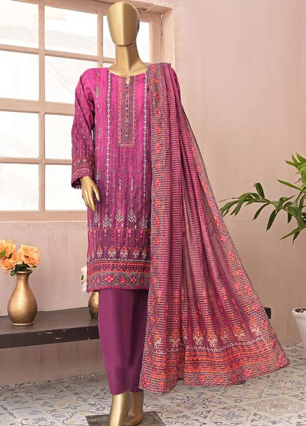 HZ Textiles Embroidered Airjet Suits Unstitched 3 Piece HZ22PZ PCE-0405 - Winter Collection