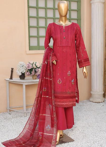 Oriental By HZ Textiles Embroidered Lawn Suits Unstitched 3 Piece HZ23OC OC-15902 - Summer Collection