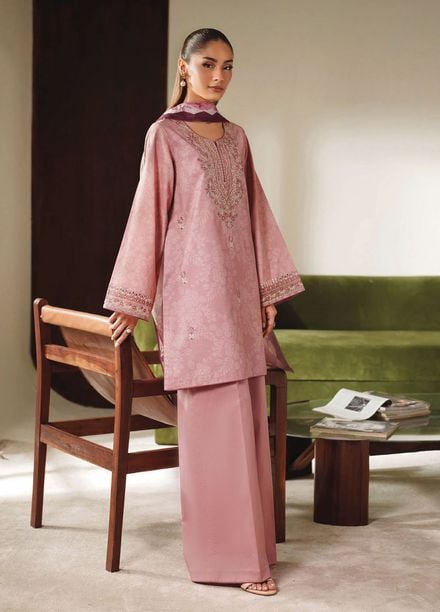 Ilara by Seran Embroidered Cambric Suits Unstitched 3 Piece SN25IC D-09 Elanora - Summer Collection