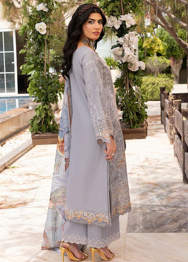 Imrozia Premium Pret Embroidered Cotton 3 Piece Suit IP-130 Nora