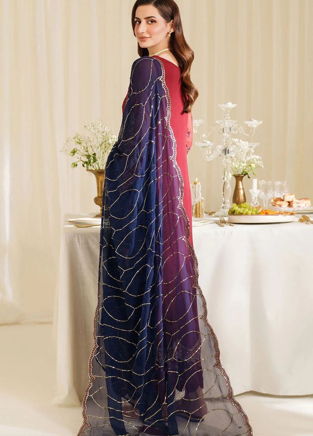 Imrozia Pret Embroidered Chiffon 3 Piece Suit M-94 Saira