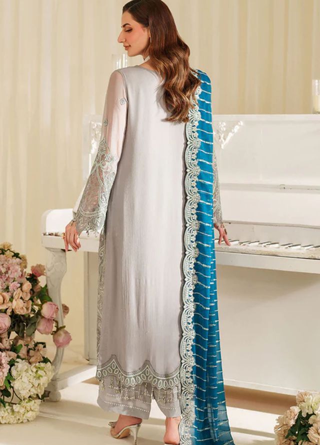 Imrozia Pret Embroidered Chiffon 3 Piece Suit M-96 America