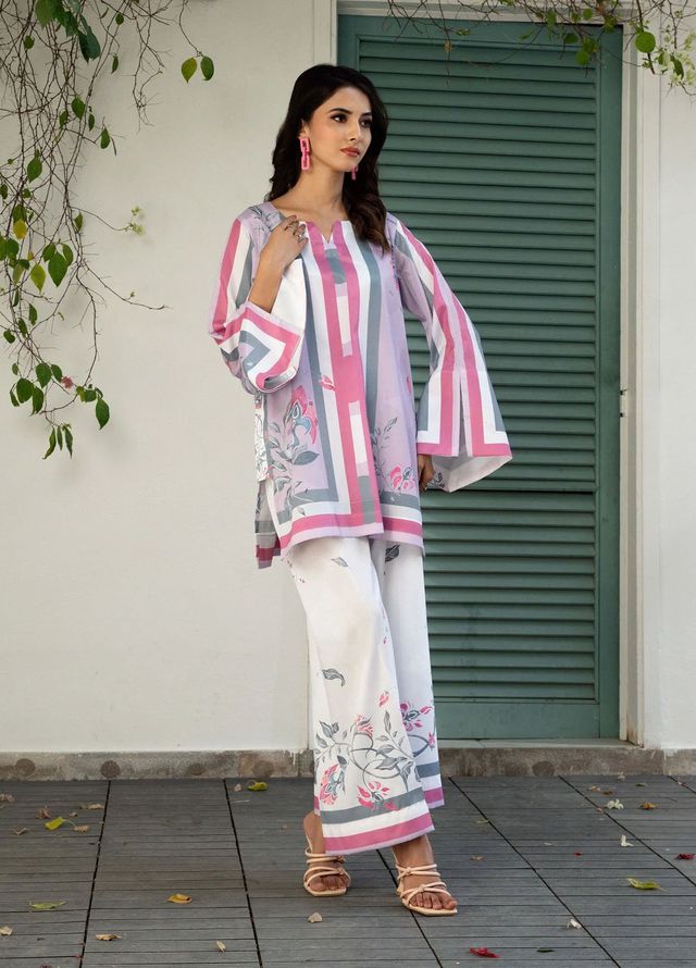 Ira by Miras Pret Printed Silk 2 Piece Suit Izzy