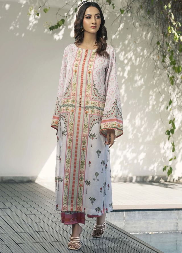 Ira by Miras Pret Printed Silk 2 Piece Suit Liana