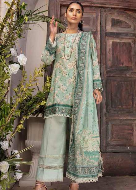 Crystal By Ittehad Textiles Printed Lawn Suits Unstitched 3 Piece ITD22CS LF-CL1-2202A - Summer Collection