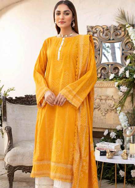 Crystal By Ittehad Textiles Printed Lawn Suits Unstitched 3 Piece ITD22CS LF-CL1-2203B - Summer Collection