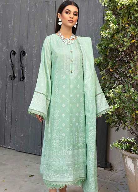 Crystal By Ittehad Textiles Printed Lawn Suits Unstitched 3 Piece ITD22CS LF-CL1-2204A - Summer Collection