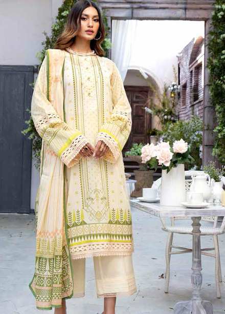 Crystal By Ittehad Textiles Printed Lawn Suits Unstitched 3 Piece ITD22CS LF-CL1-2224A - Summer Collection