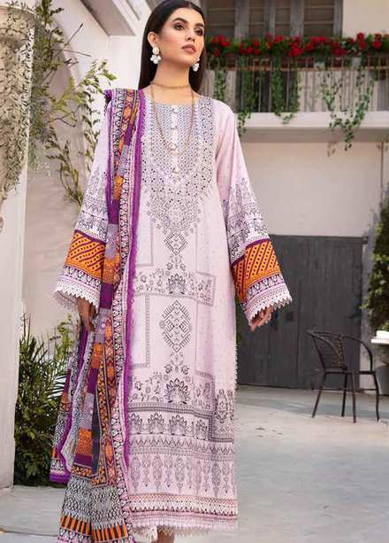 Crystal By Ittehad Textiles Printed Lawn Suits Unstitched 3 Piece ITD22CS LF-CL1-2225A - Summer Collection