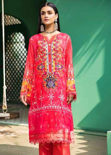 Ittehad Textiles Printed Lawn  Unstitched Kurti ITD22K DP-S1-2205 - Summer Collection