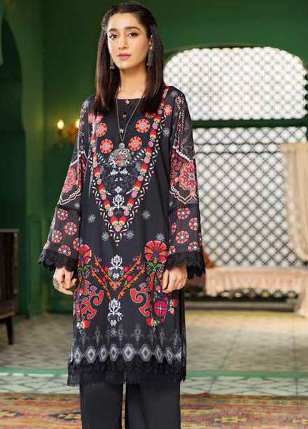 Ittehad Textiles Printed Lawn  Unstitched Kurti ITD22K DP-S1-2212 - Summer Collection