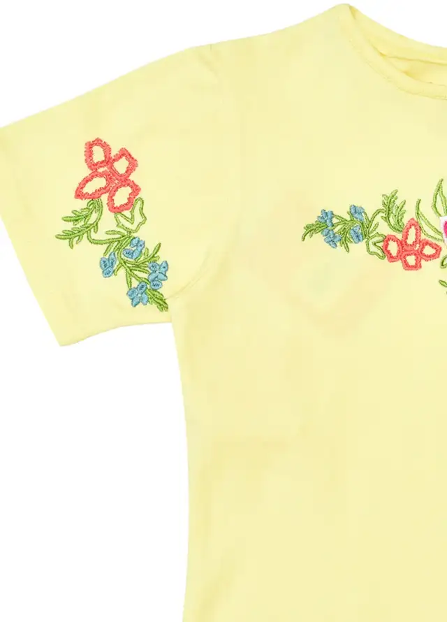 Ixample Pret Printed Cotton Tropical Fashion Tee