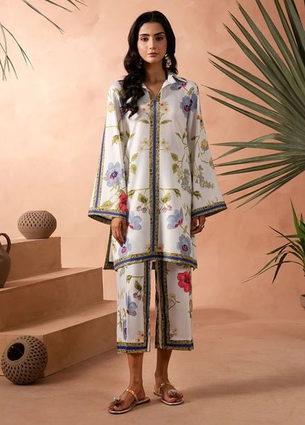 Izel Pret Printed Lawn 2 Piece Suit Gleam