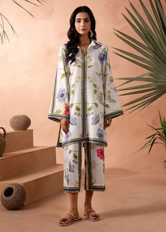 Izel Pret Printed Lawn 2 Piece Suit Gleam
