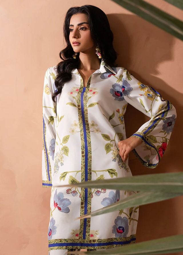Izel Pret Printed Lawn 2 Piece Suit Gleam
