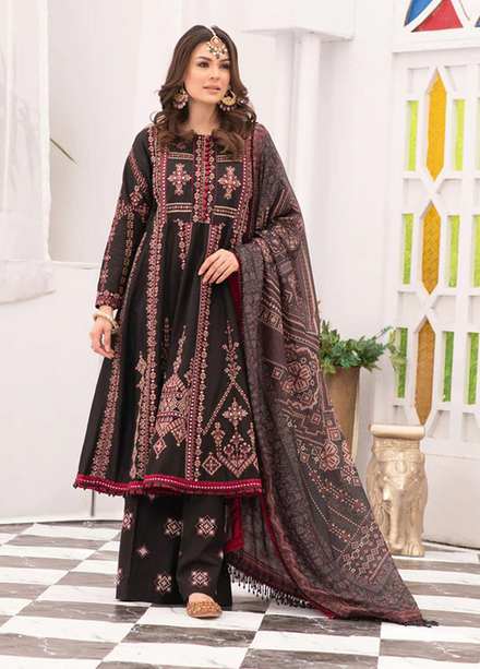 Jashan By Nuriyaa Embroidered Lawn Suits Unstitched 3 Piece NR22J Aya - Eid Collection