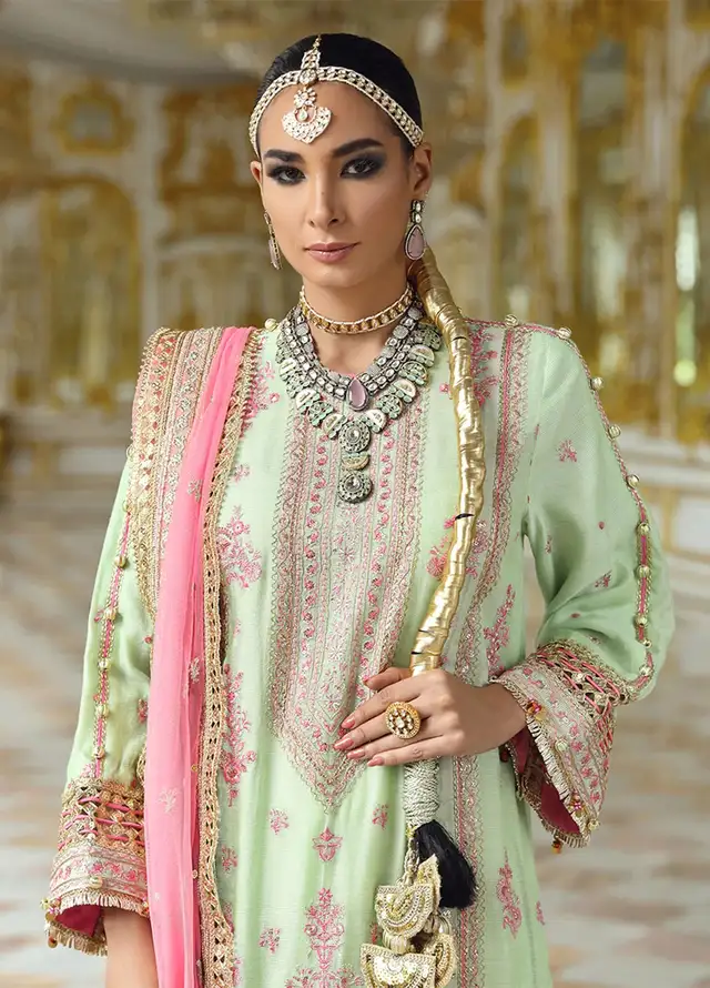 Jihaan by Salitex Embroidered Yarn Suits Unstitched 3 Piece SUNS24AJI003UT - Fesitive Collection