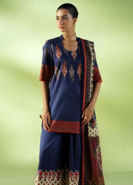 Joolie Prints by Saira Rizwan Printed Cambric Suits Unstitched 3 Piece SR25JP JPU25-02 Cloud Nine - Summer Collection