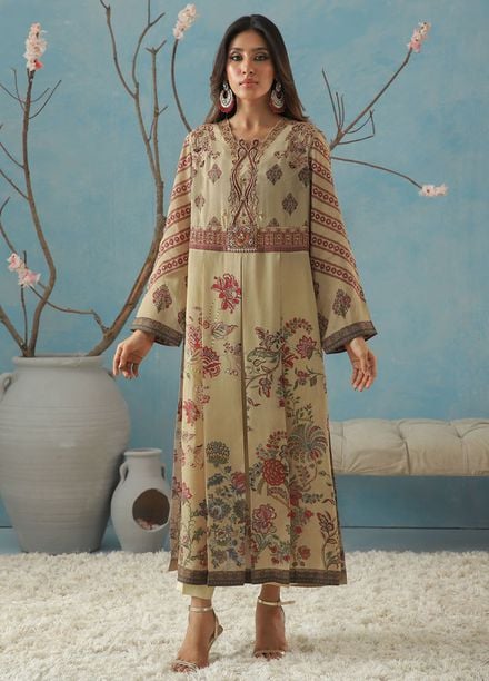 Kaira by Shamaeel Ansari Pret Embroidered Silk 2 Piece Suit KAI-06