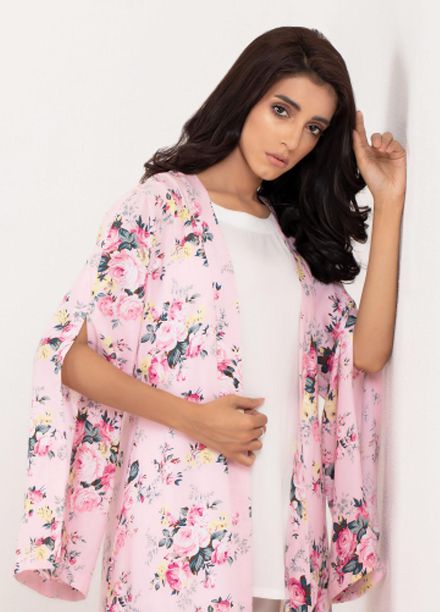Kotie Casual Pret  Linen Coat KT33 Pink