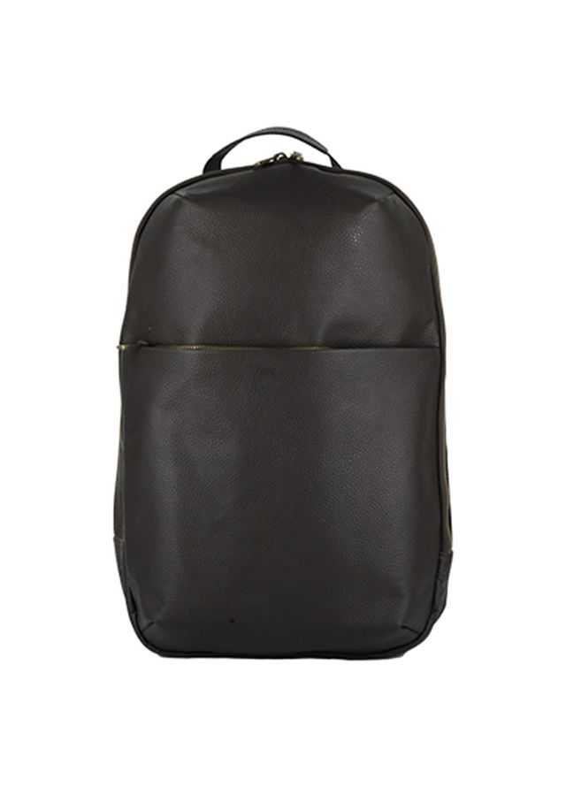 Lafanzo Pret Plain Leather Backpack 5694 Midnight Brown