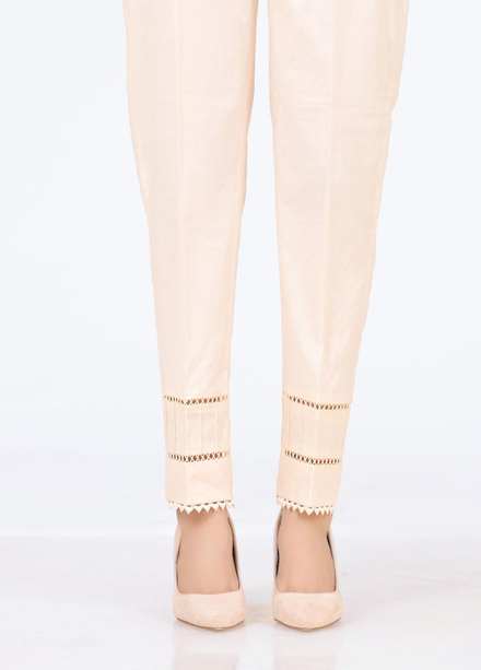 Lakhany Cambric Embroidered Trousers for Women -  LSM21CT LSM-T-2324 (BG)