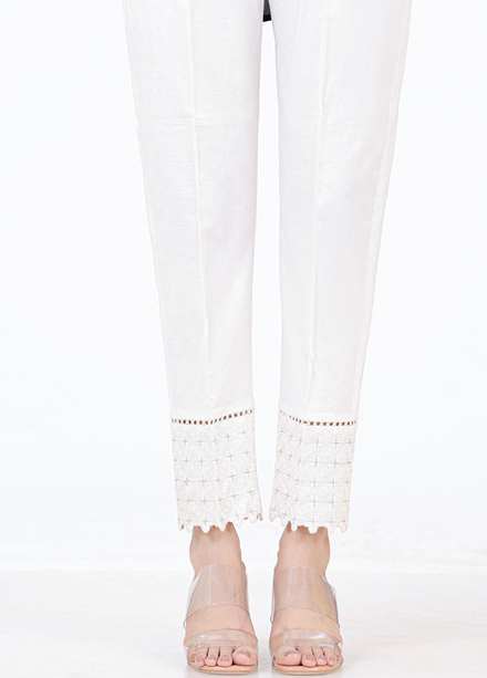 Lakhany Cambric Embroidered Women Trousers -  LSM21CT LSM-T-2325 (W)
