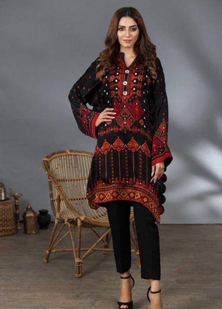 Lakhany Printed Silk Stitched Kurtis LSM21PS LSM-2059
