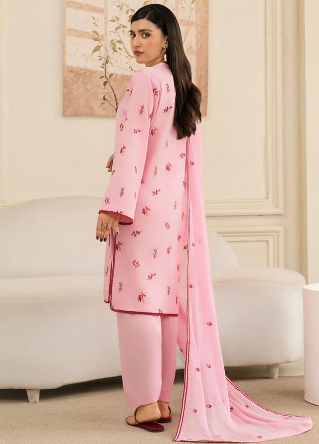 Leena Fatima Pret Embroidered Lawn 3 Piece Suit LF-SS25-12