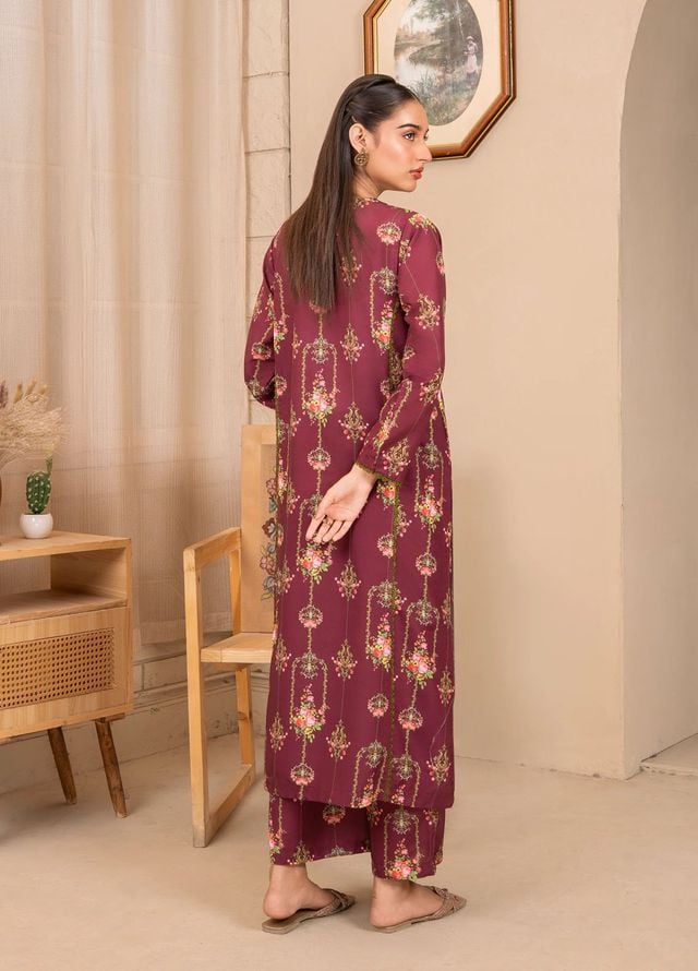 Leena Fatima Pret Printed Cambric 2 Piece Suit LF-SS25-02