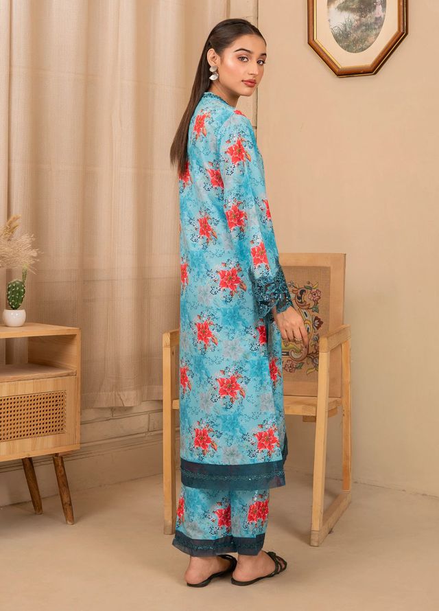 Leena Fatima Pret Printed Cambric 2 Piece Suit LF-SS25-05