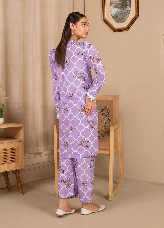 Leena Fatima Pret Printed Cambric 2 Piece Suit LF-SS25-07