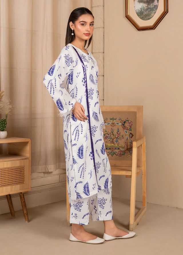 Leena Fatima Pret Printed Cambric 2 Piece Suit LF-SS25-08