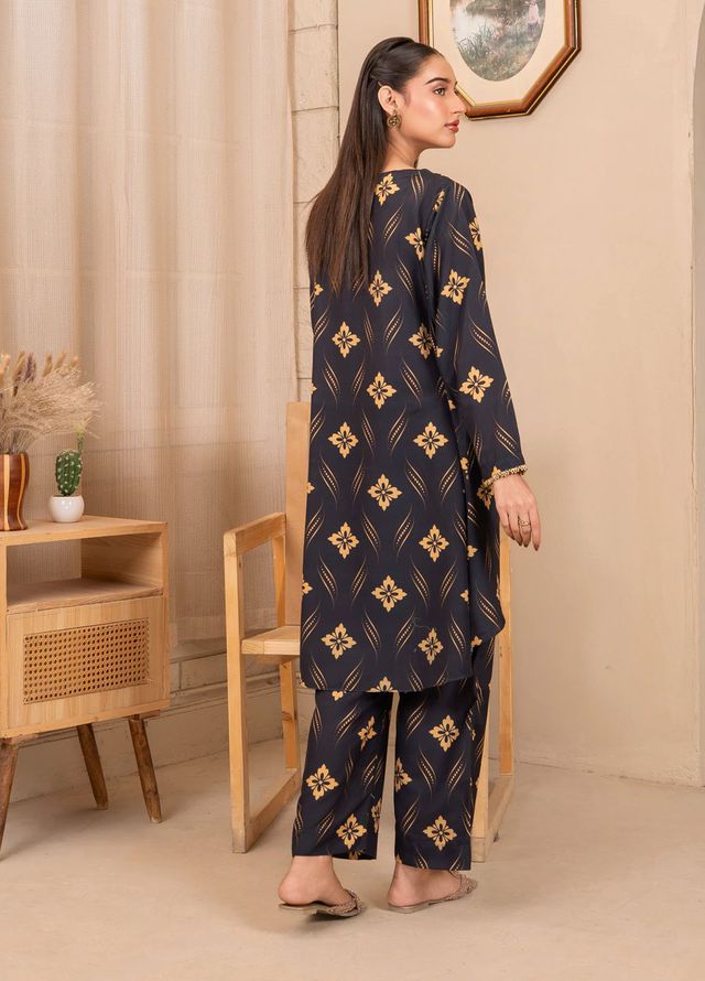 Leena Fatima Pret Printed Cambric 2 Piece Suit LF-SS2501