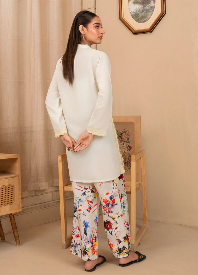 Leena Fatima Pret Solid Cambric 2 Piece Suit LF-SS25-10