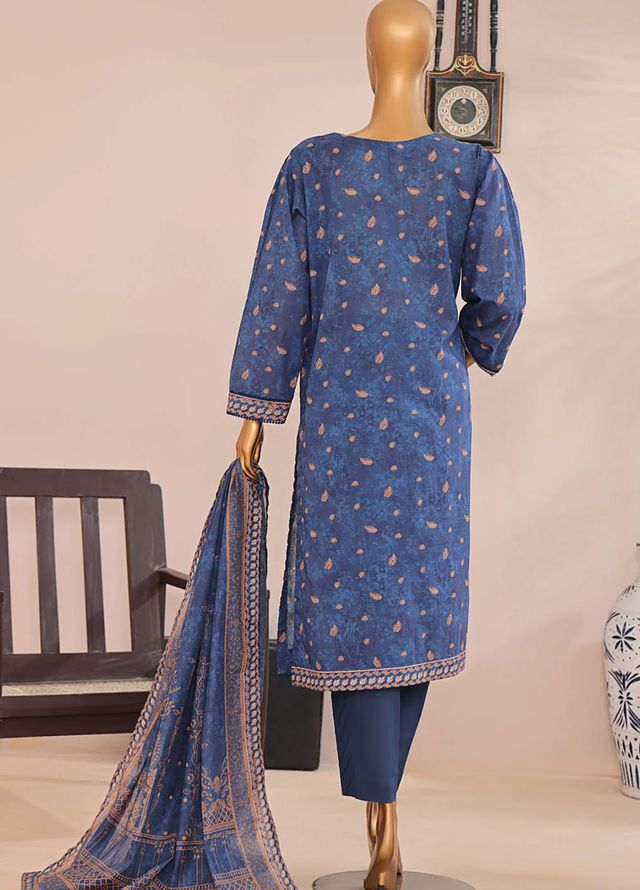 Magic In Prints by Hz Textiles Printed Lawn Suits Unstitched 3 Piece Mpc-572 - Summer Collection