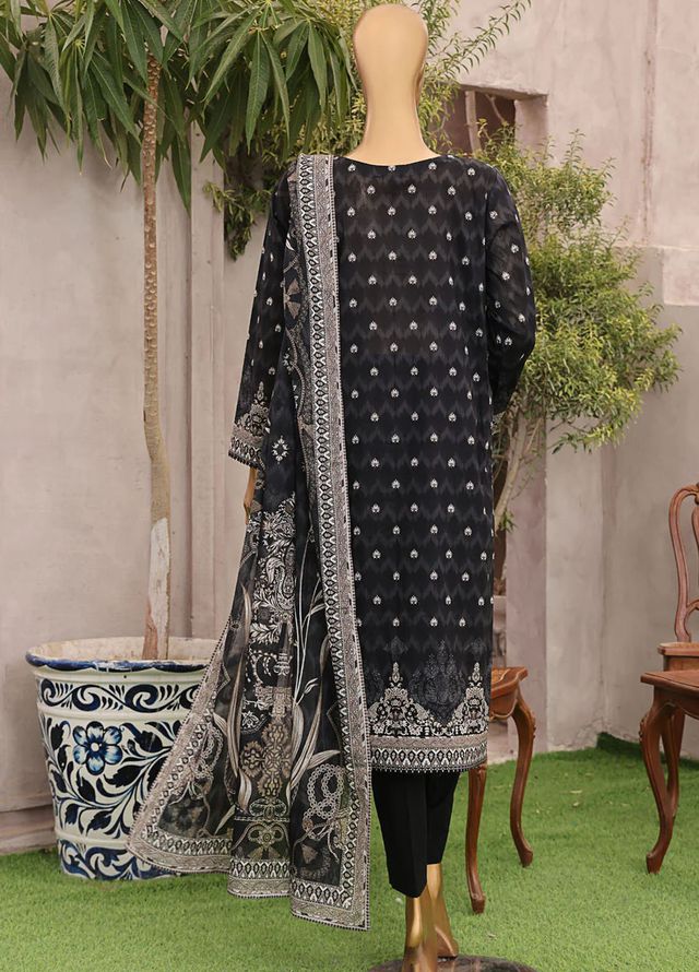 Magic In Prints by Hz Textiles Printed Lawn Suits Unstitched 3 Piece Mpc-574 - Summer Collection