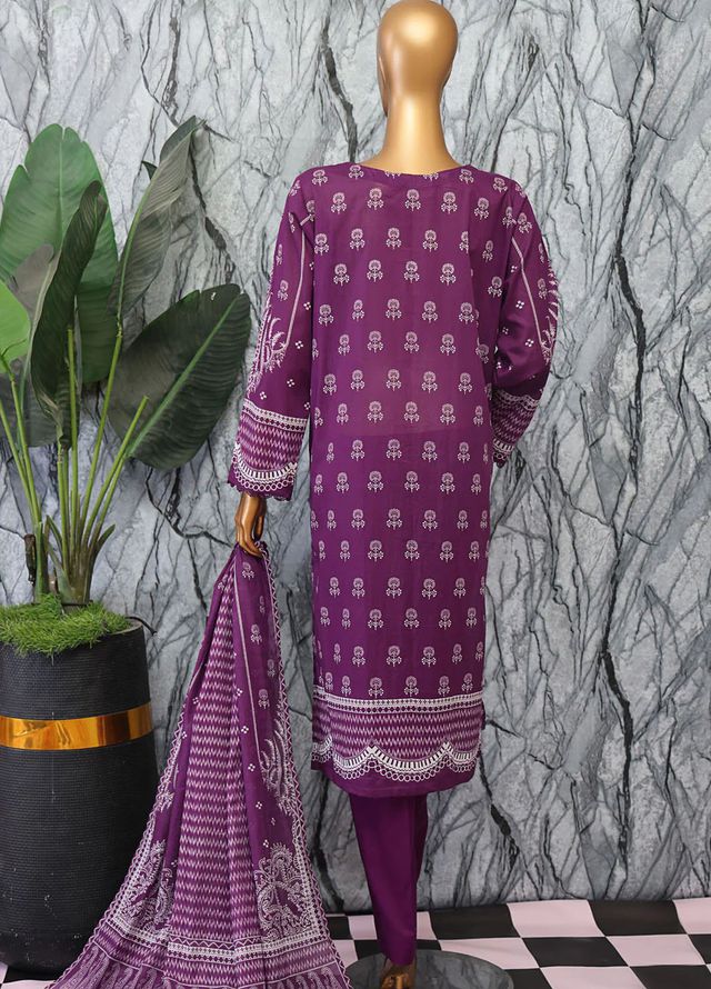 Magic In Prints by Hz Textiles Printed Lawn Suits Unstitched 3 Piece Mpc-576 - Summer Collection