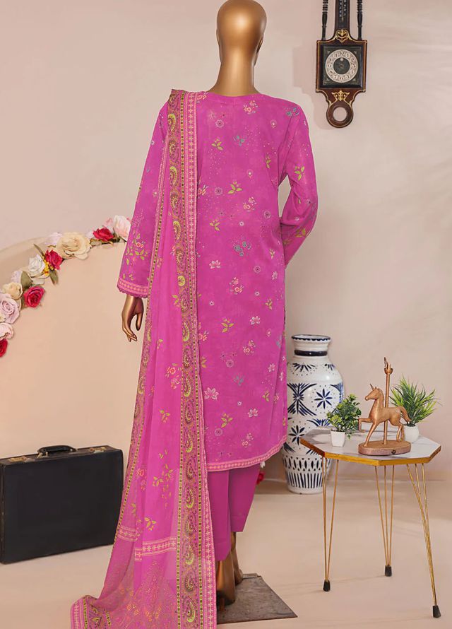 Magic In Prints by Hz Textiles Printed Lawn Suits Unstitched 3 Piece Mpc-591 - Summer Collection